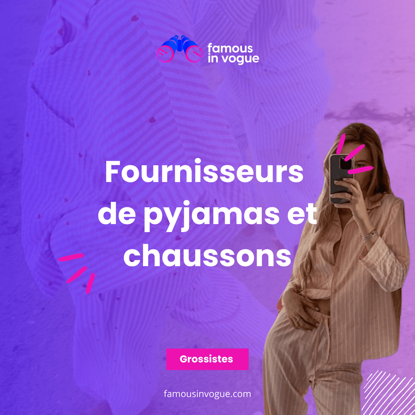 Fournisseurs de pyjamas et chaussons